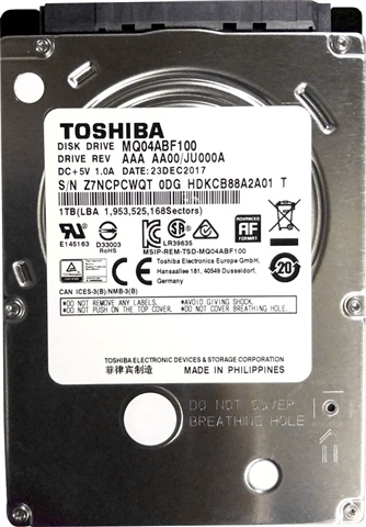 専用 TOSHIBA 1000GB 1TB 2.5 MQ04ABF100　2枚 Toshiba MQ04ABF100 1TB 2.5
